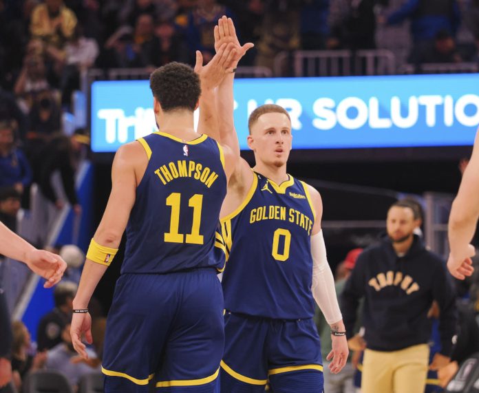 nba-twitter-reacts-to-klay-thompson-and-donte-divincenzo-leading-warriors-to-comeback-win-vs.-timberwolves,-109-104