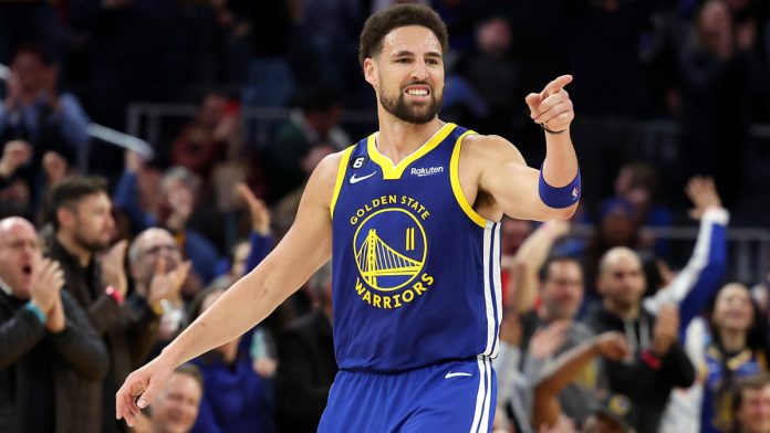 klay-thompson-evaluates-steph-curry,-andrew-wiggins-less-warriors-homestand