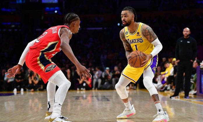 d’angelo-russell-will-not-play-in-lakers-vs.-warriors-game-on-sunday