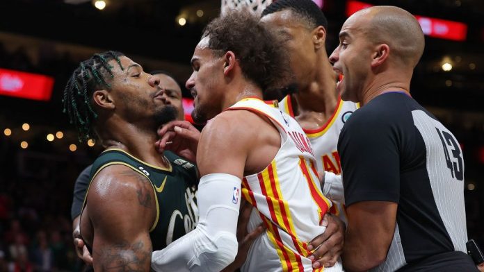 watch-marcus-smart-get-ejected-after-scuffle-with-trae-young