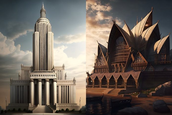 landmarks-redesigned-by-ai-with-historic-architectural-styles,-from-the-empire-state-building-to-big-ben