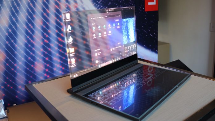 lenovo’s-project-crystal-transparent-laptop-may-be-the-coolest-computer-you’ll-hardly-see-this-year